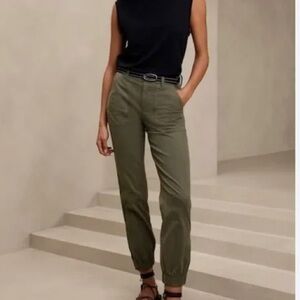 Banana Republic Slim Utility Pant with zip cuff